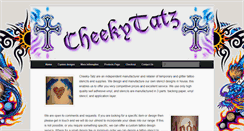 Desktop Screenshot of cheeky-tatz.co.uk